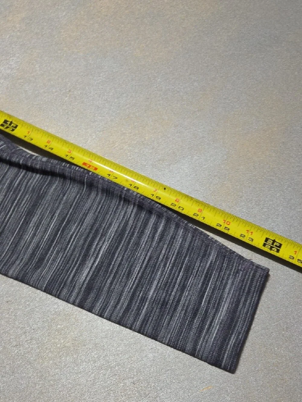 lululemon athletica Gray Heathered Striped Leggings